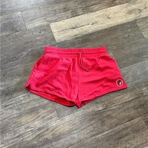 Buc-ee’s Women’s Red  Drawstring Sweat Shorts